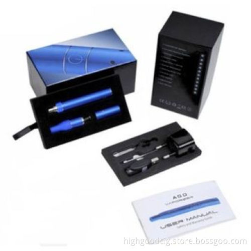 Blue e cigarette dry herb vaporizer, g pen